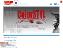 Tablet Screenshot of colorstyl.pl